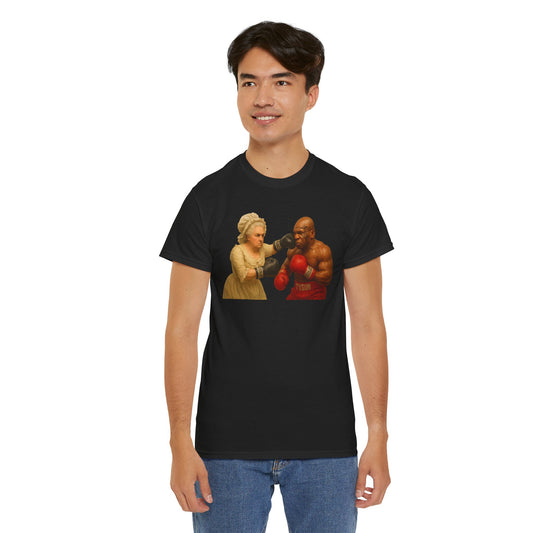 Martha Washington Punching Mike Tyson T-Shirt