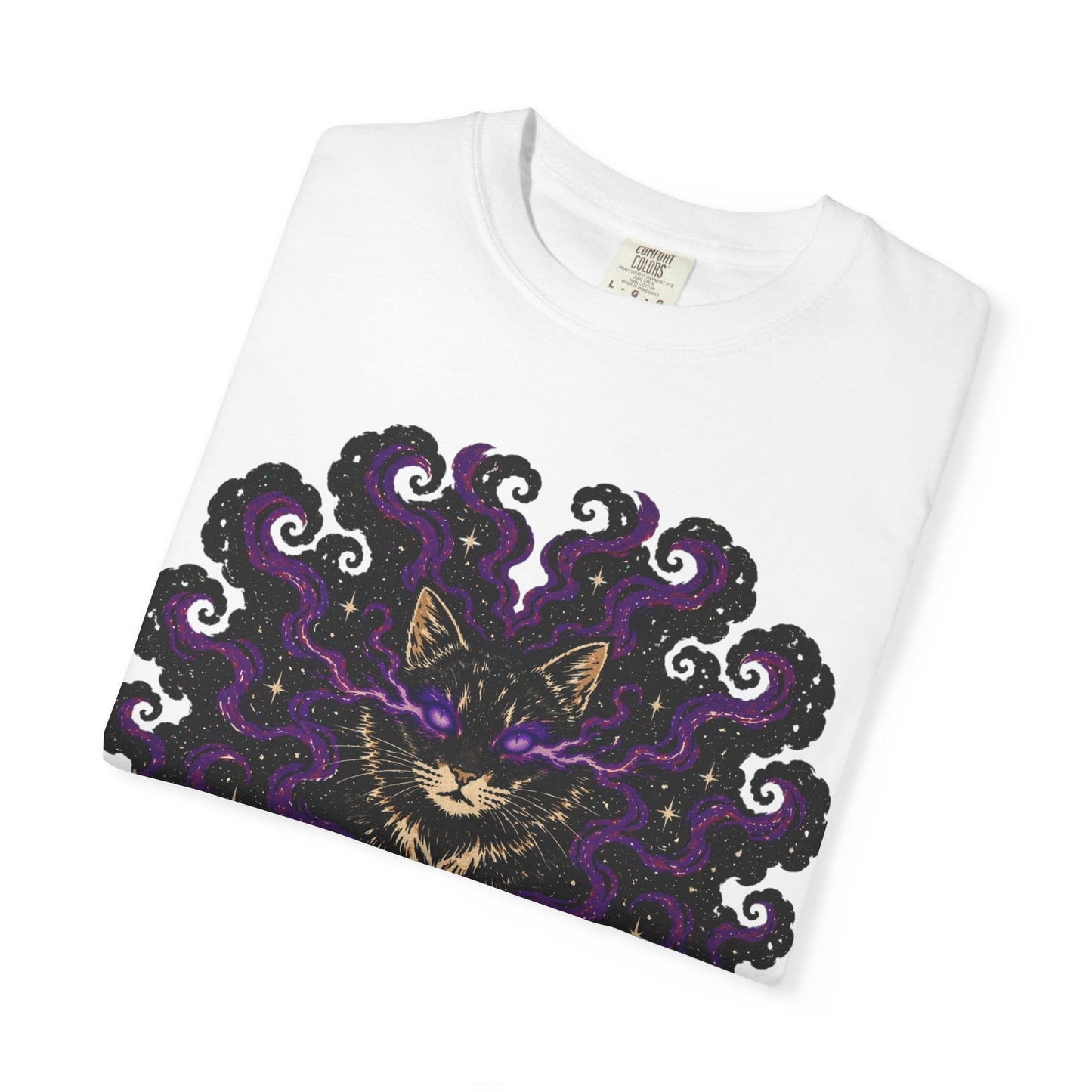 Astrological Mystic Portrait T-Shirt — 'Zora' Celestial Art Tee