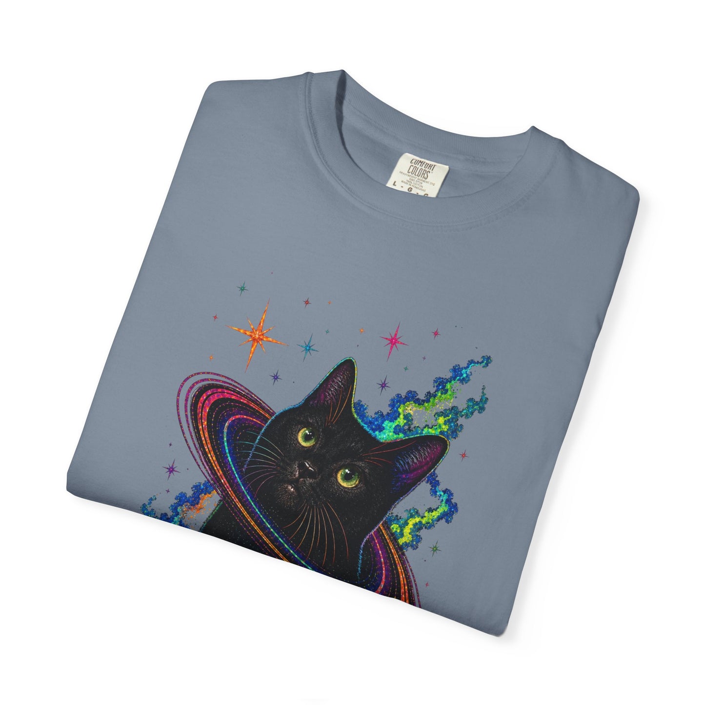 Cosmic Cat Planet T-Shirt