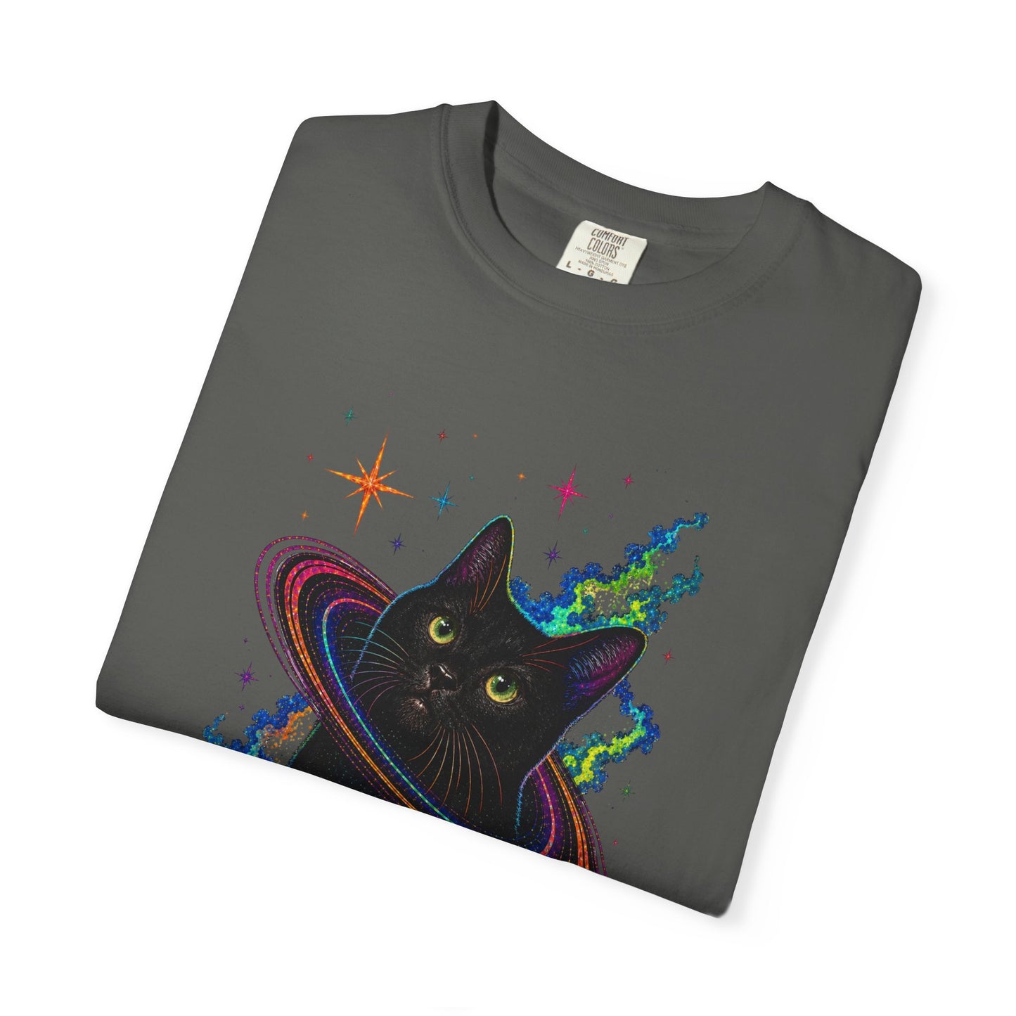 Cosmic Cat Planet T-Shirt