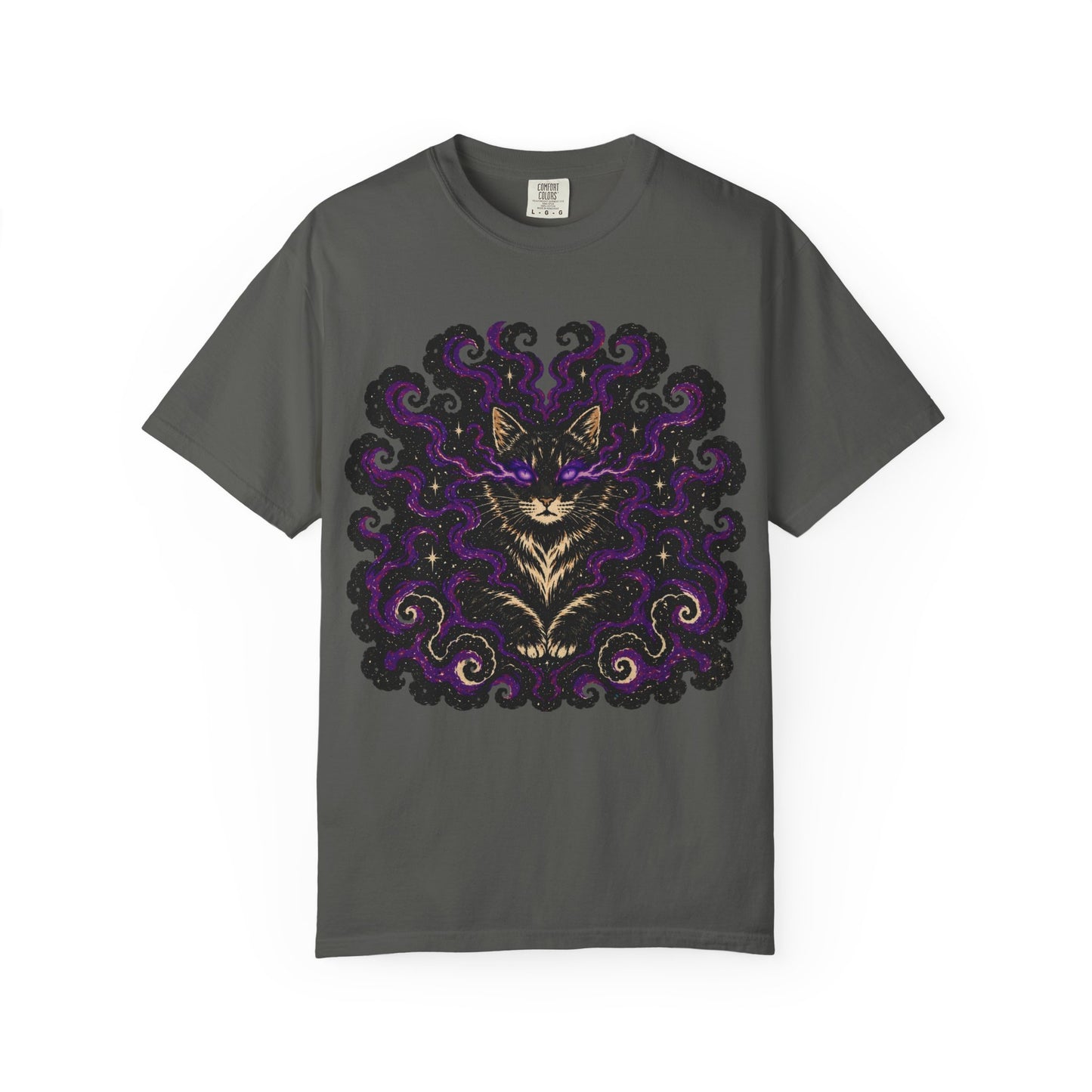 Astrological Mystic Portrait T-Shirt — 'Zora' Celestial Art Tee