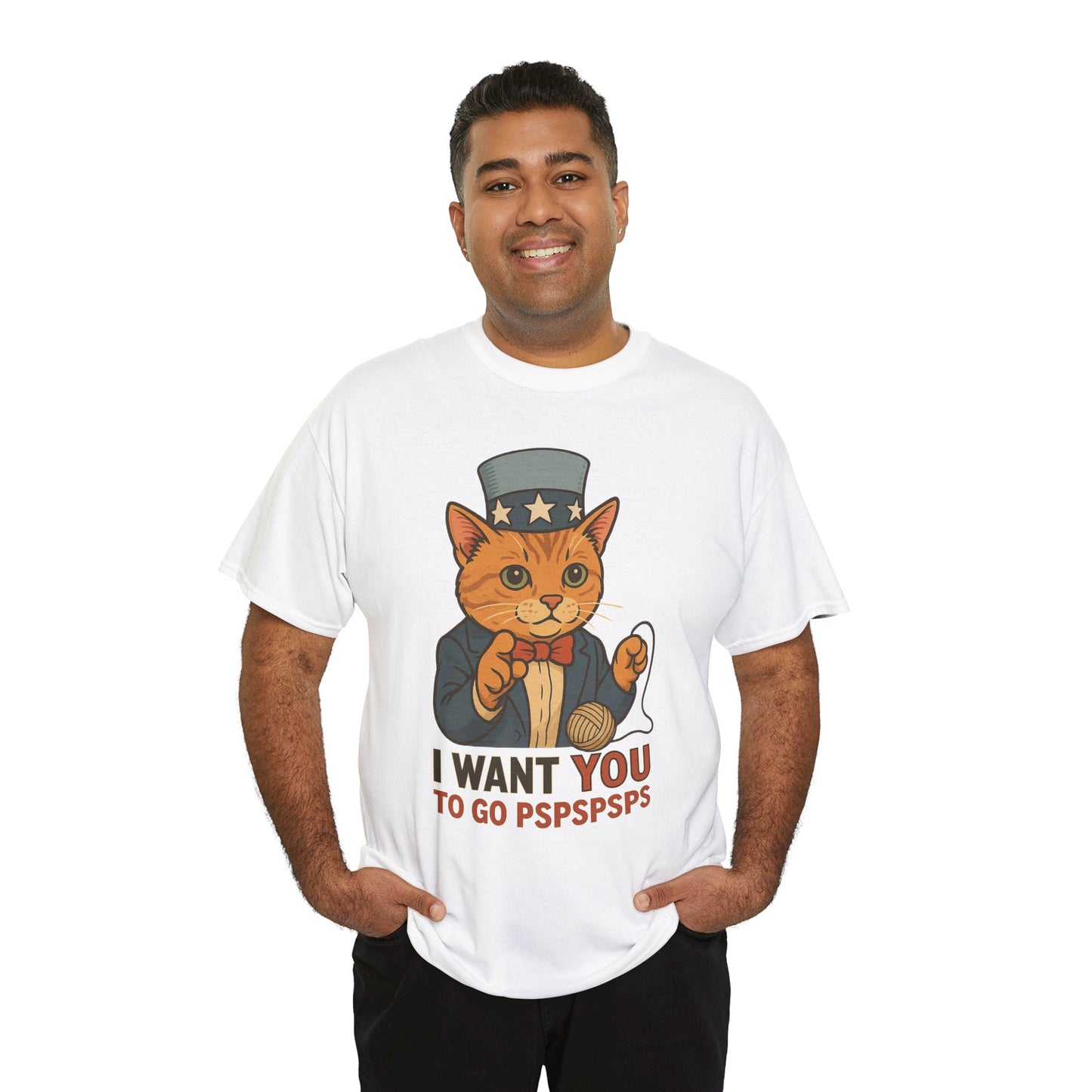 Uncle Sam Cat T-Shirt