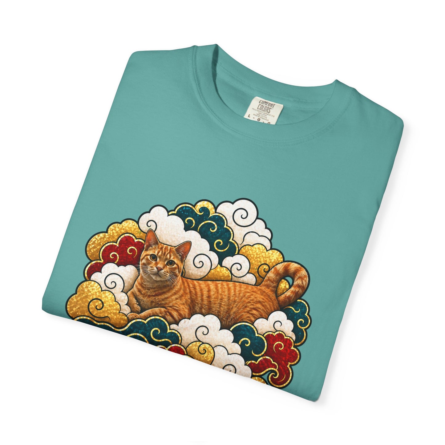 Tiger Cloud Tee — Vintage Asian-Inspired Tiger Art T-Shirt