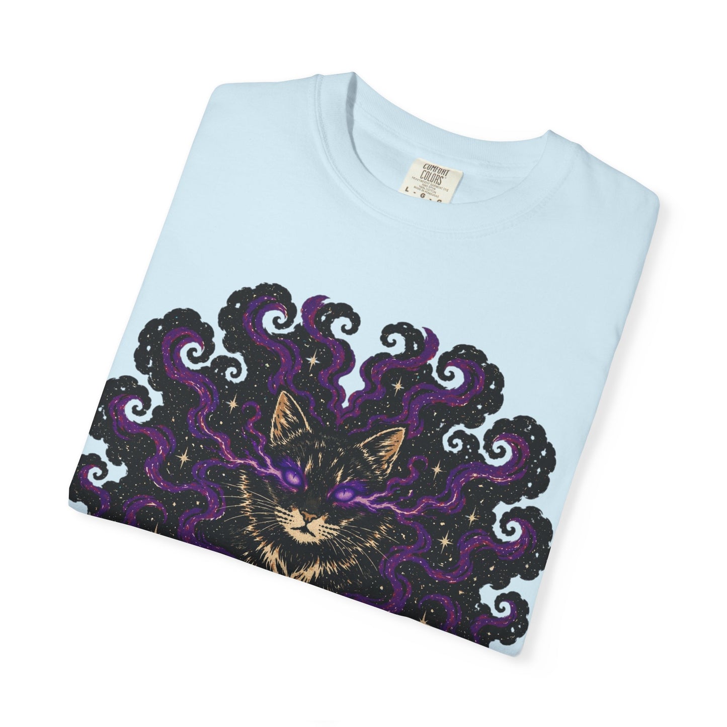 Astrological Mystic Portrait T-Shirt — 'Zora' Celestial Art Tee