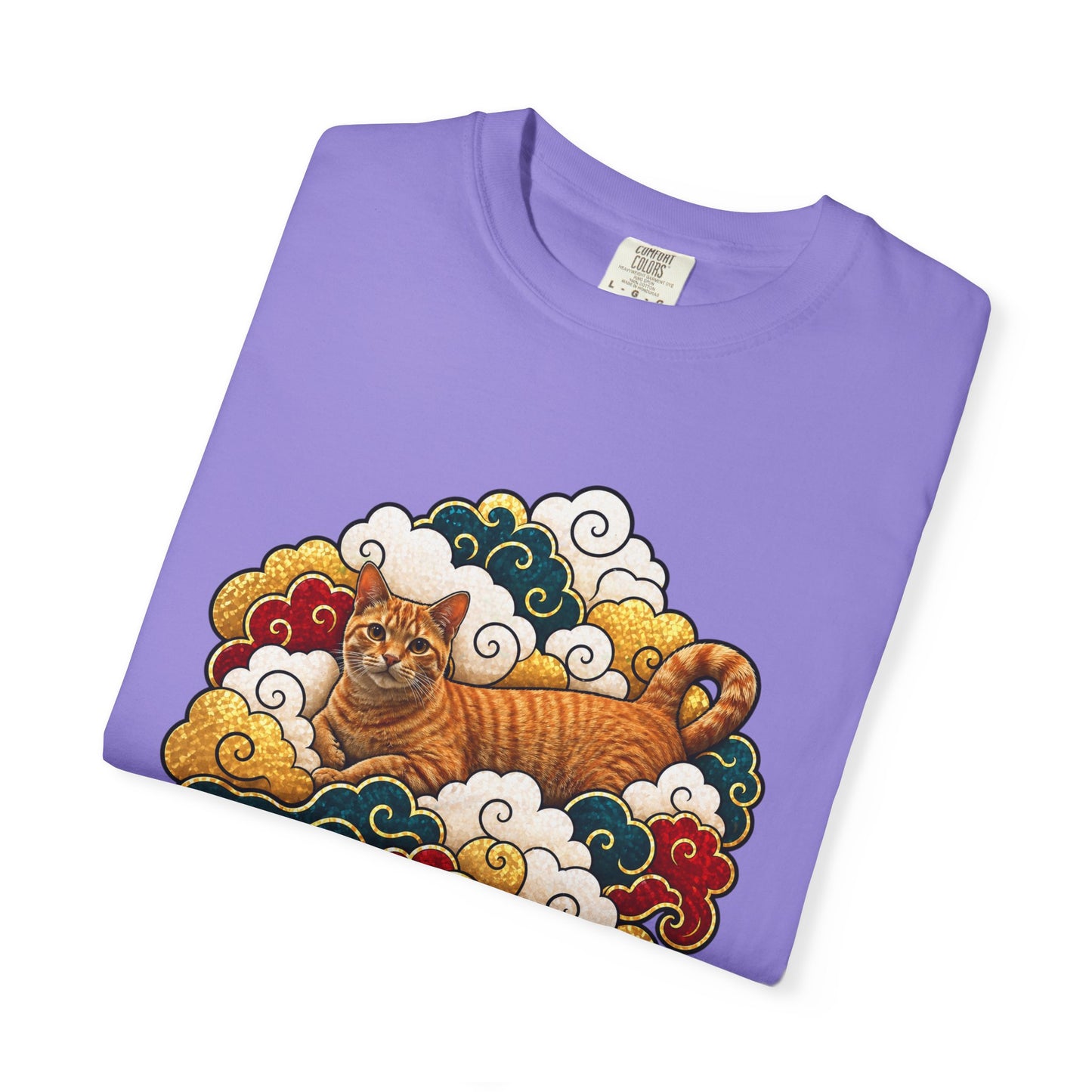 Tiger Cloud Tee — Vintage Asian-Inspired Tiger Art T-Shirt