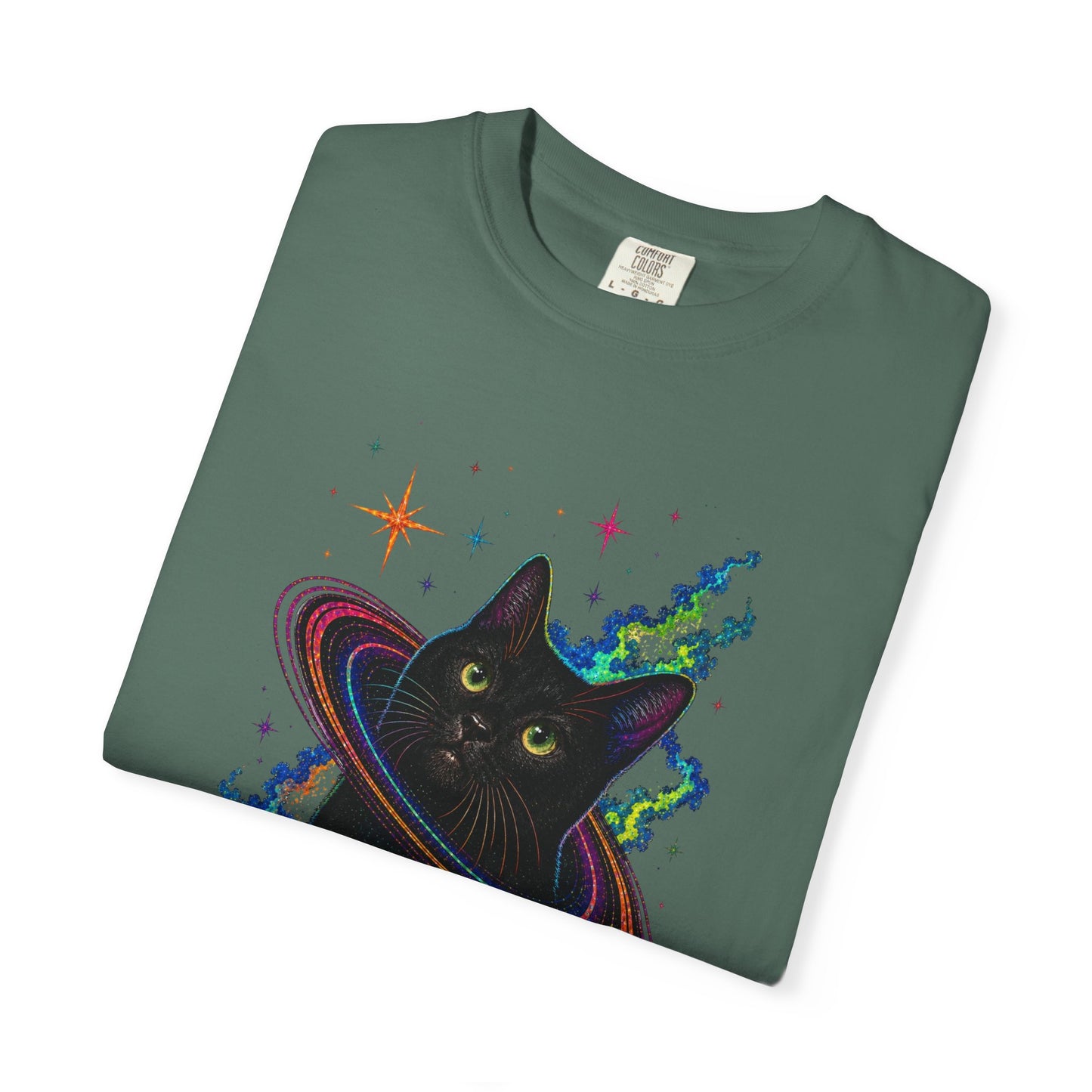 Cosmic Cat Planet T-Shirt