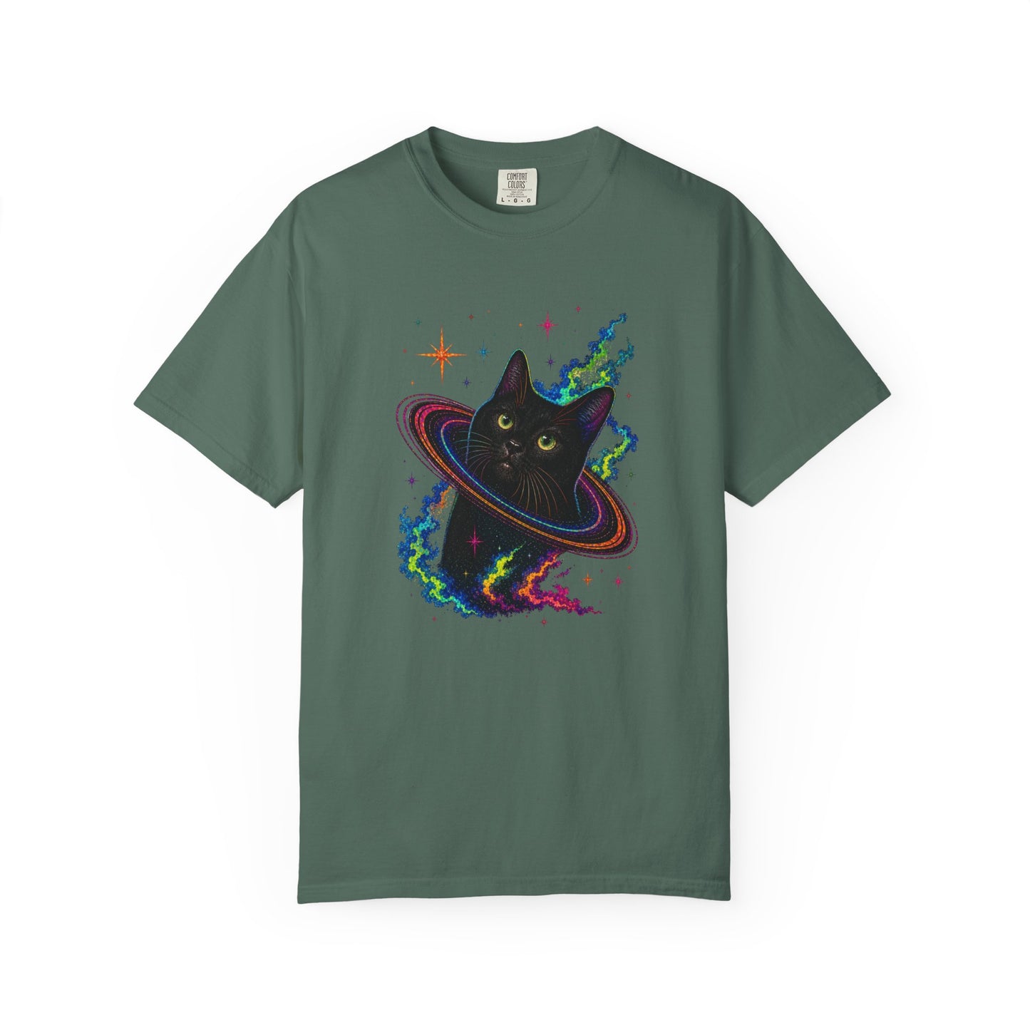 Cosmic Cat Planet T-Shirt