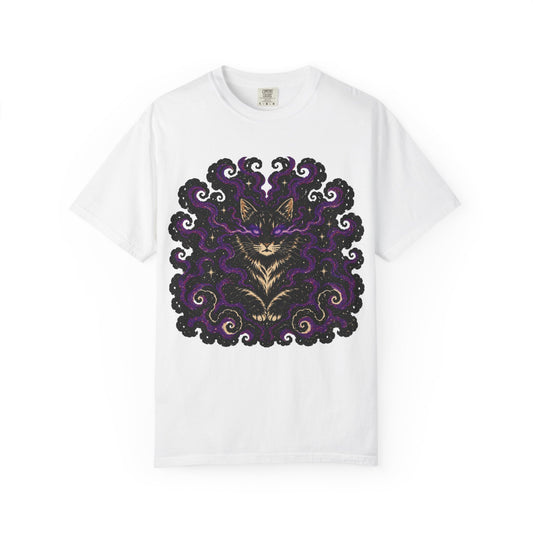 Astrological Mystic Portrait T-Shirt — 'Zora' Celestial Art Tee