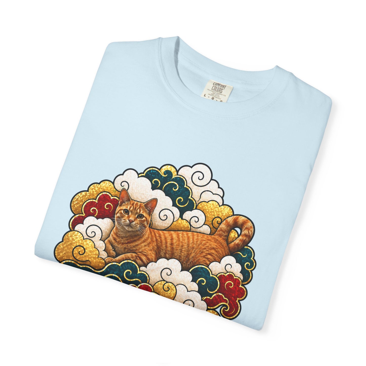 Tiger Cloud Tee — Vintage Asian-Inspired Tiger Art T-Shirt