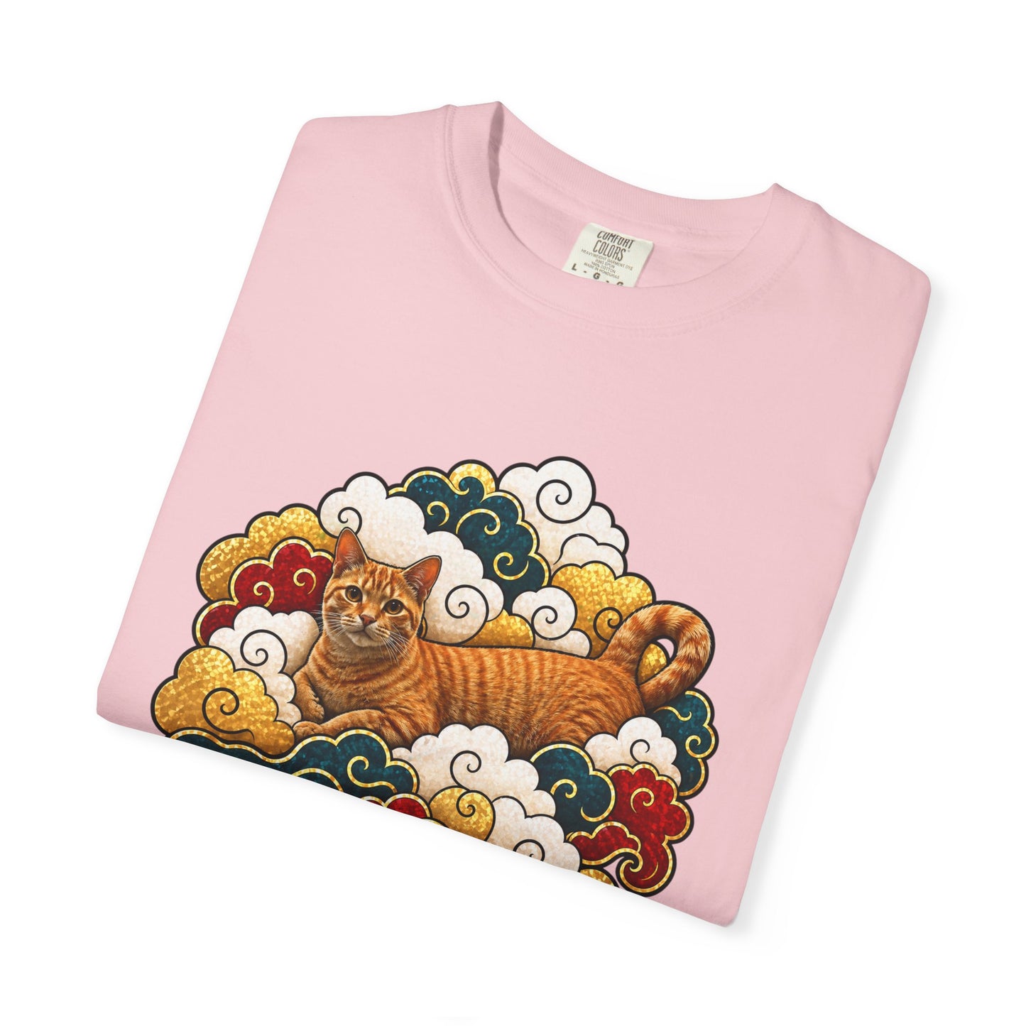 Tiger Cloud Tee — Vintage Asian-Inspired Tiger Art T-Shirt