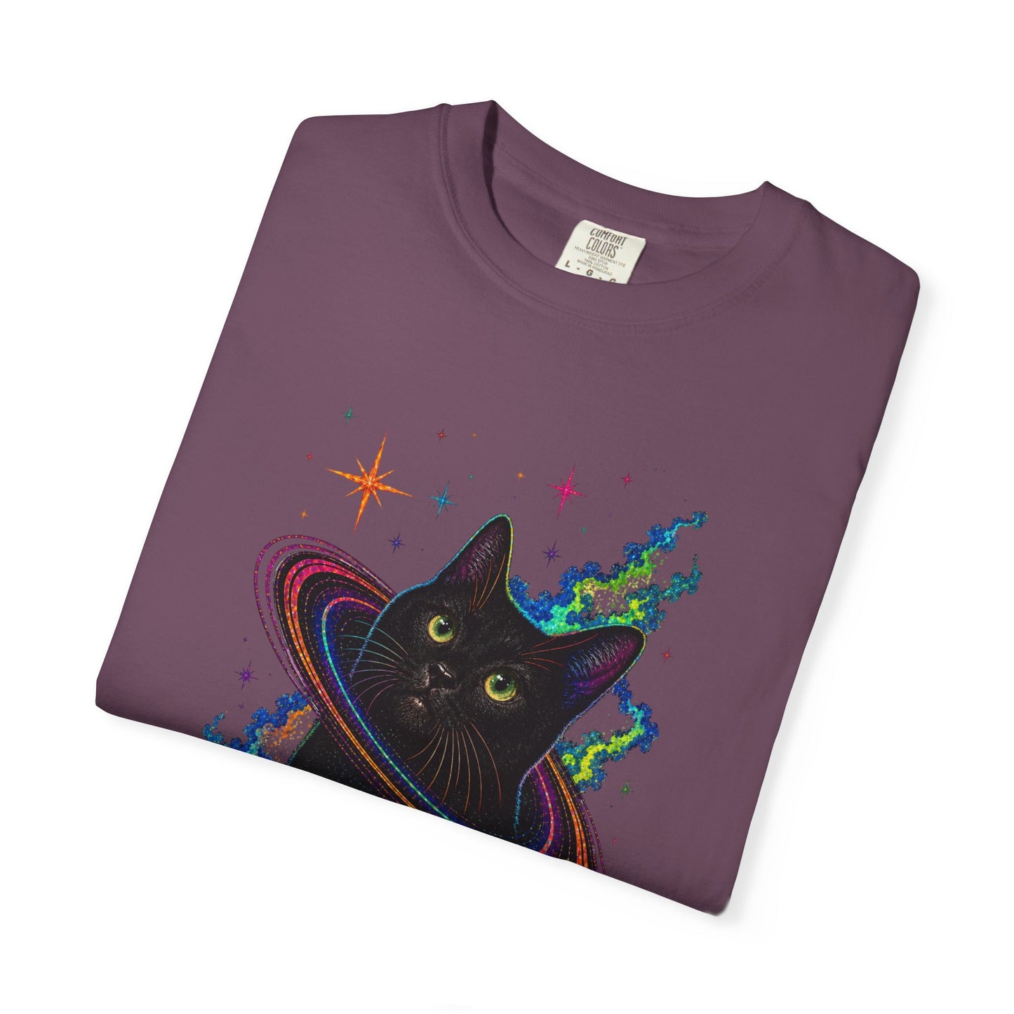 Cosmic Cat Planet T-Shirt