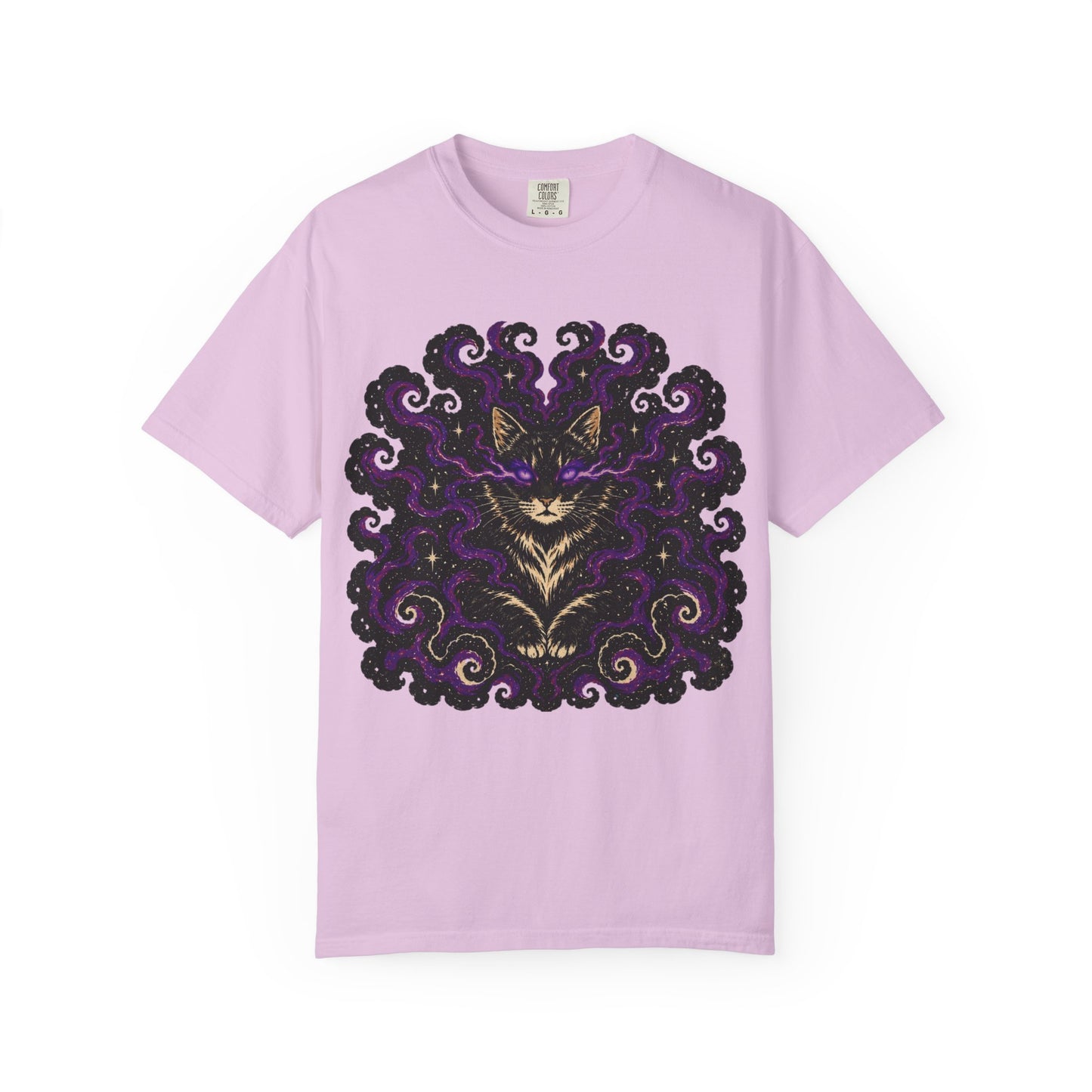 Astrological Mystic Portrait T-Shirt — 'Zora' Celestial Art Tee