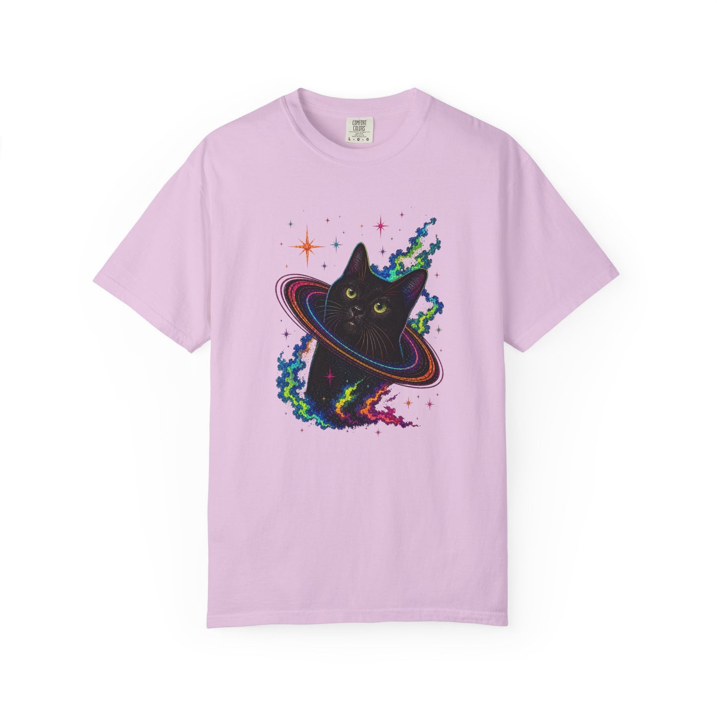 Cosmic Cat Planet T-Shirt