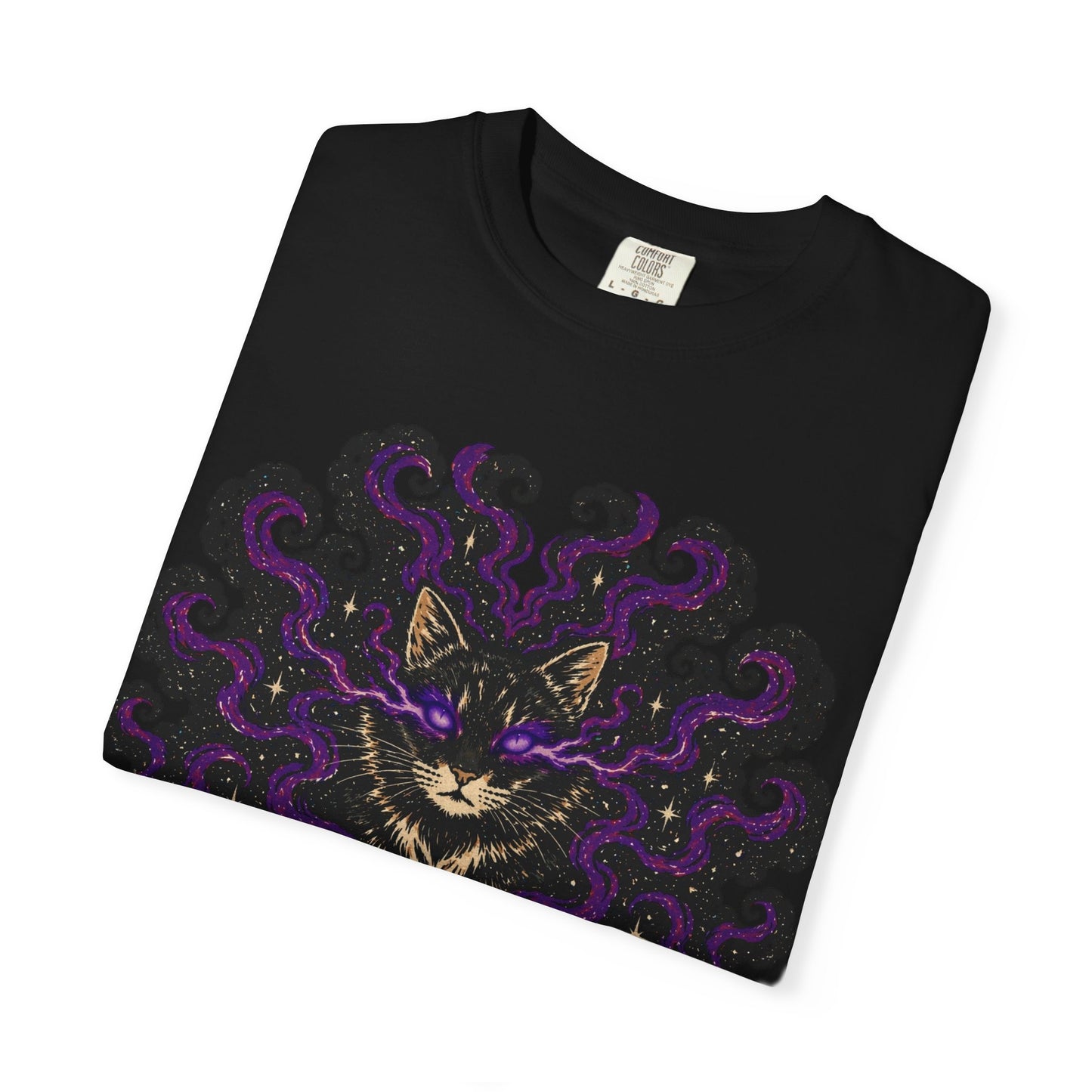 Astrological Mystic Portrait T-Shirt — 'Zora' Celestial Art Tee