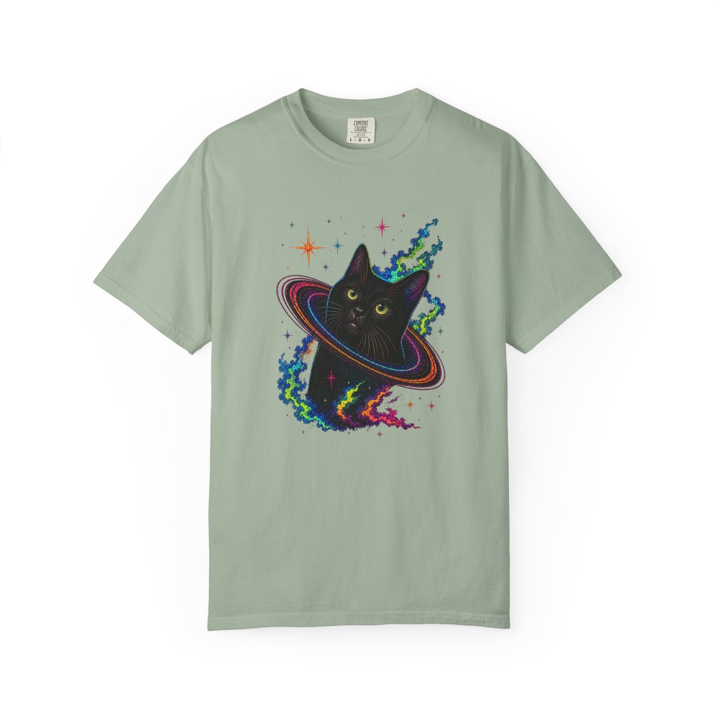 Cosmic Cat Planet T-Shirt