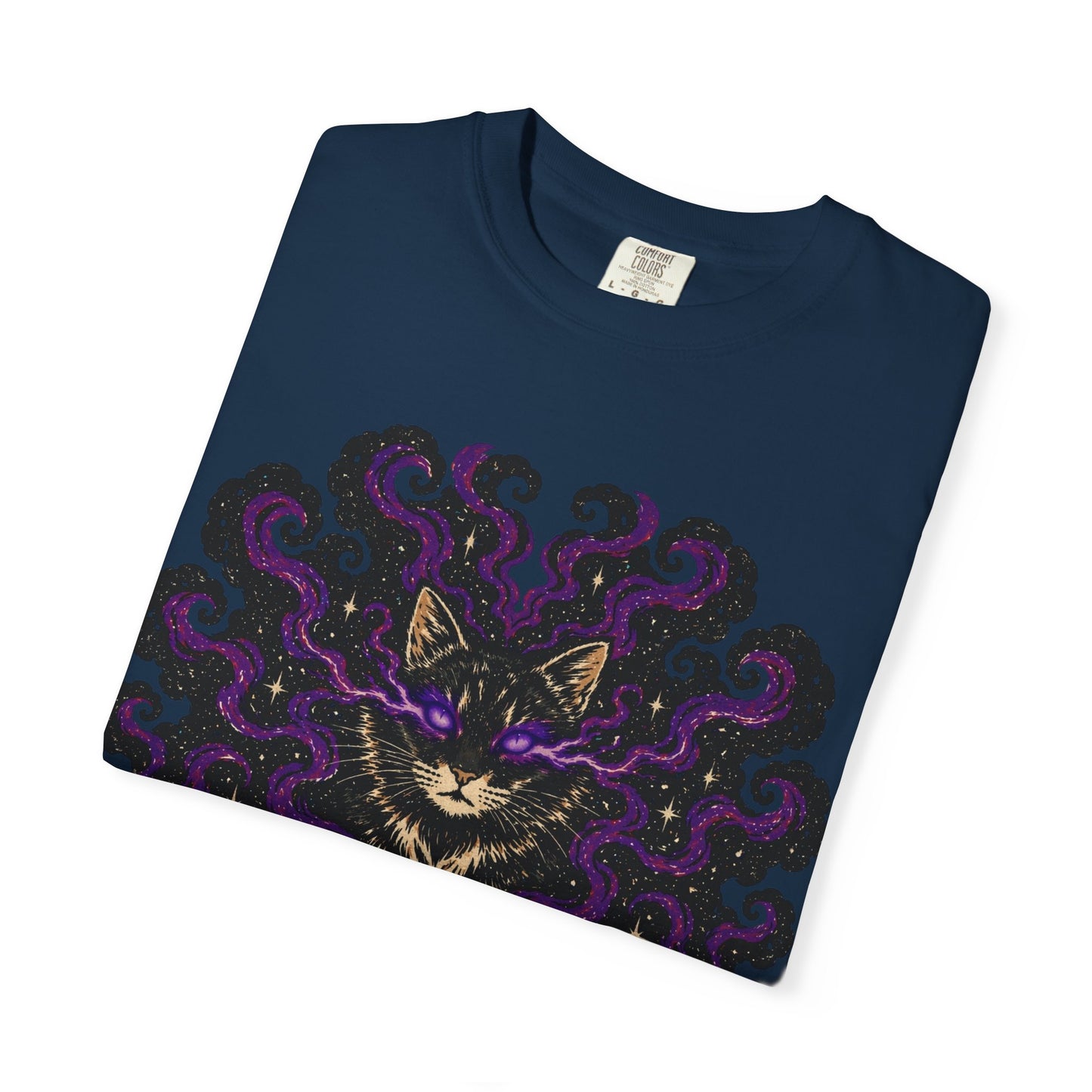 Astrological Mystic Portrait T-Shirt — 'Zora' Celestial Art Tee