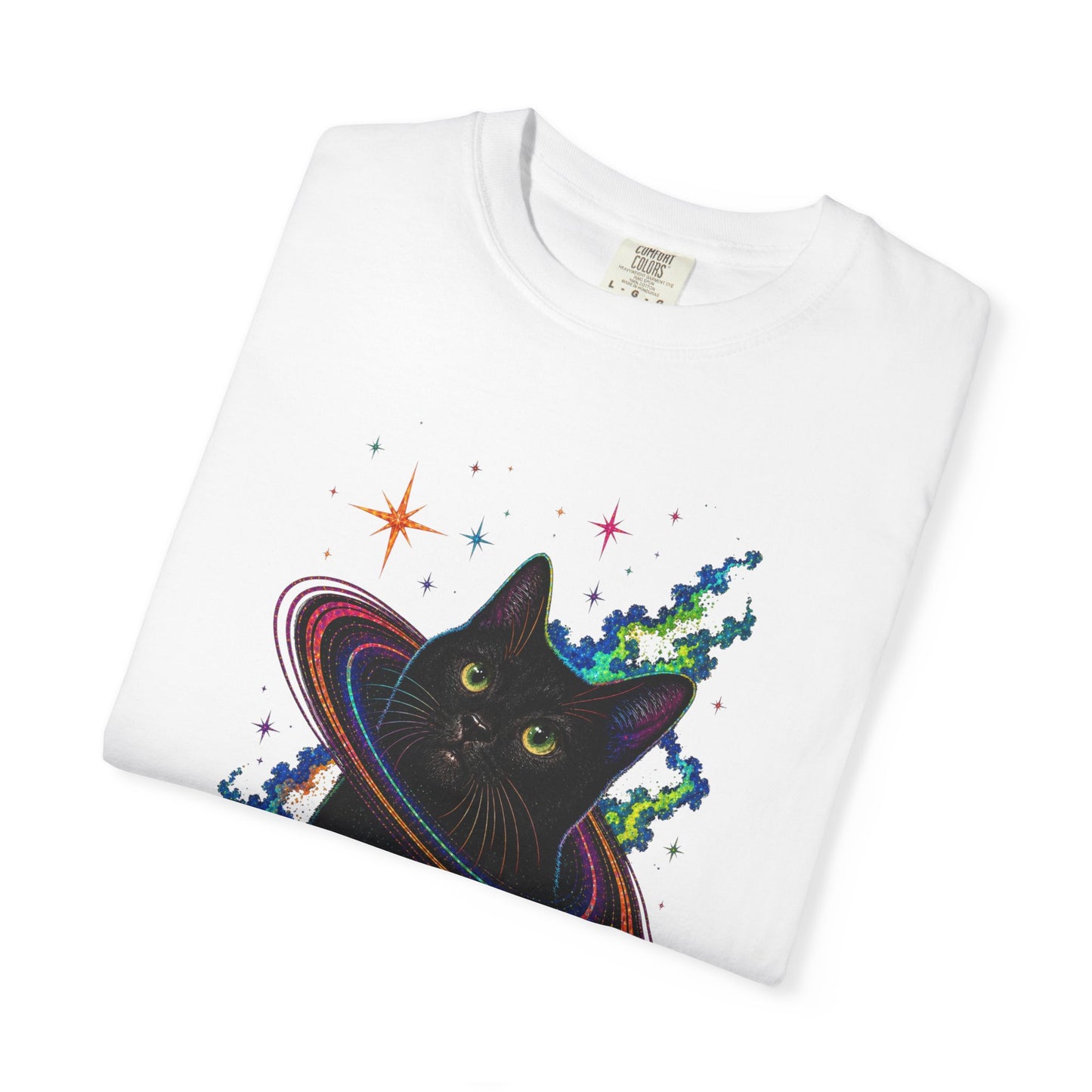 Cosmic Cat Planet T-Shirt