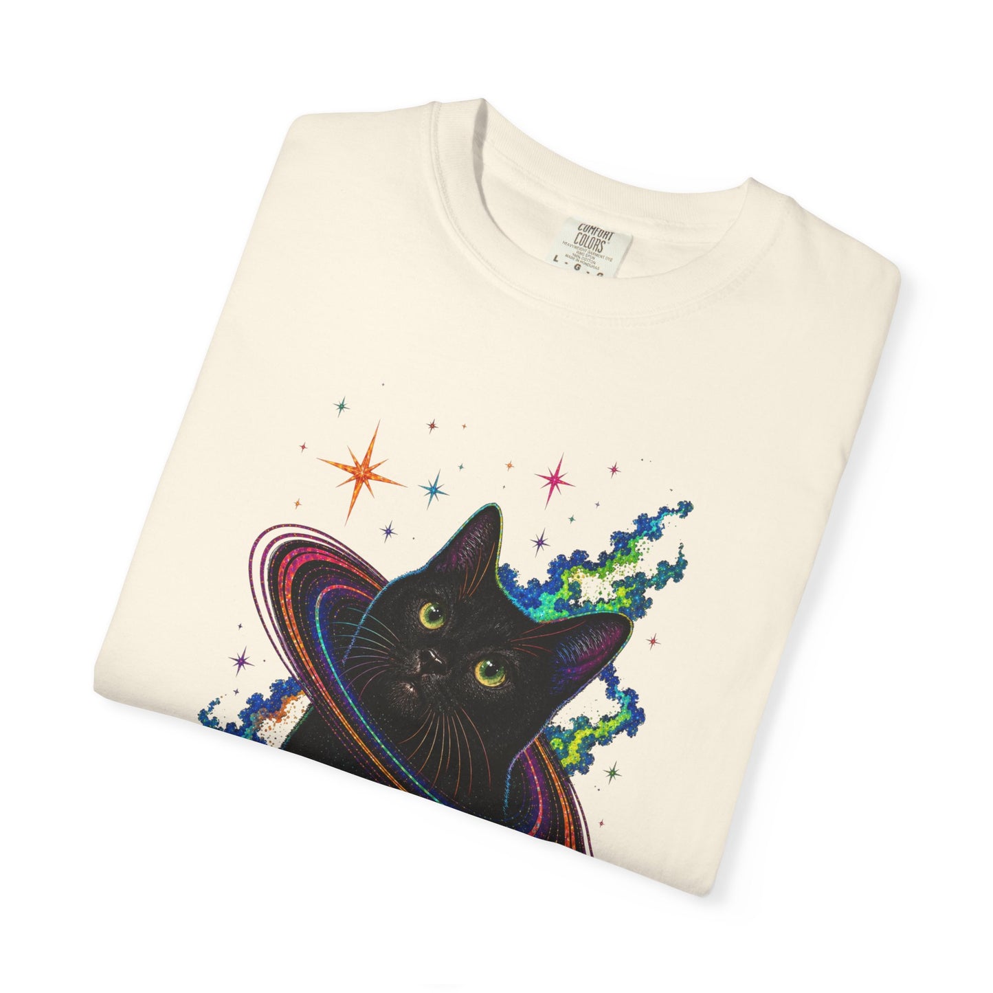 Cosmic Cat Planet T-Shirt