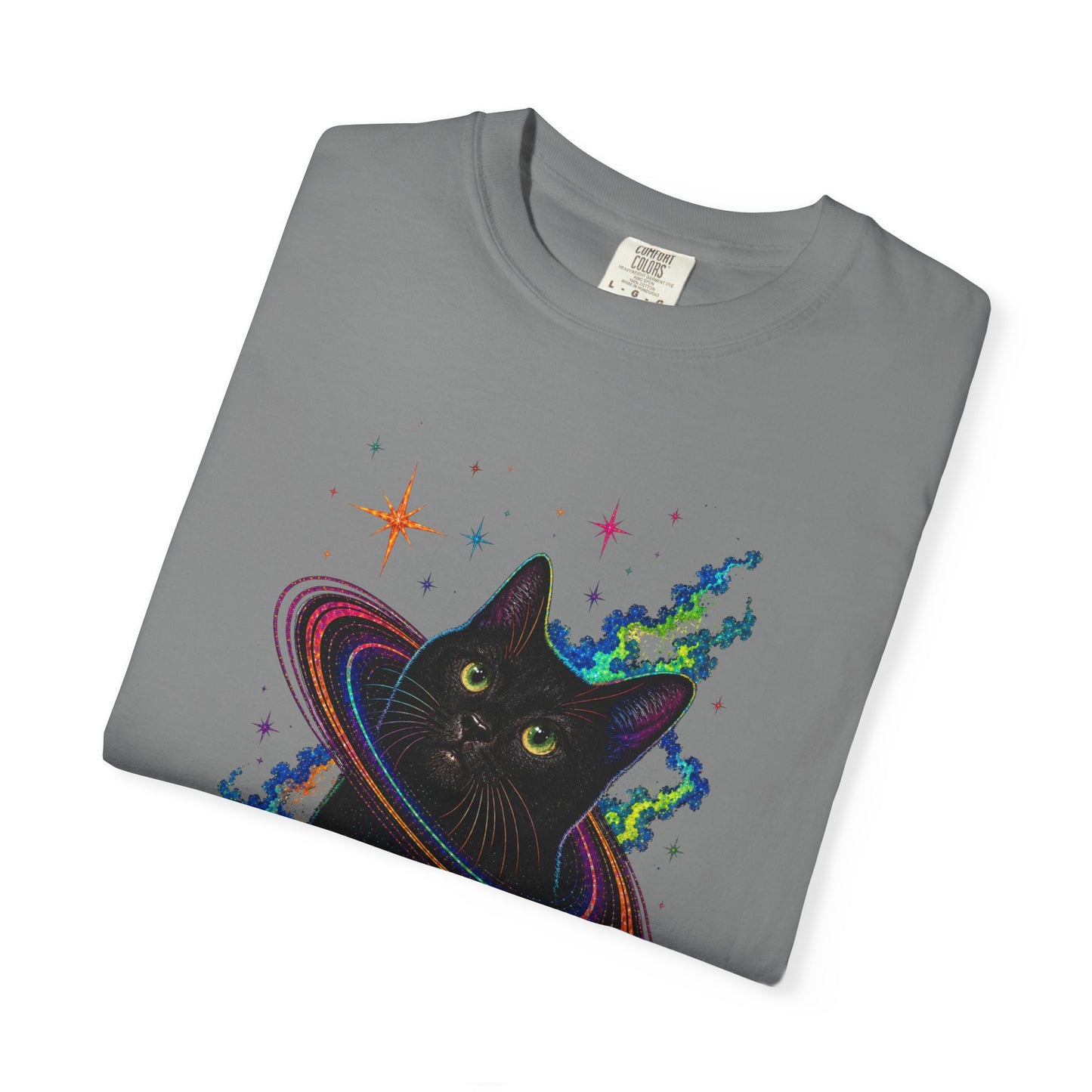 Cosmic Cat Planet T-Shirt